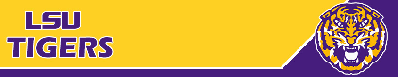 LSU Tigers Banner